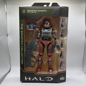HALO SPARTAN ENIGMA THE SPARTAN COLLECTION SERIES 4 ACTION FIGURE 6.5” NEW